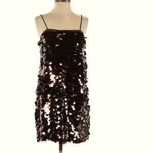 A New Day Sz Sm Rich Bronze Pallet dress.